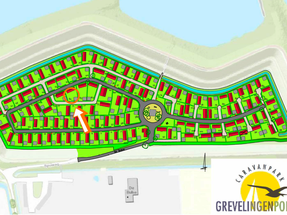 Grevelingenpolder plattegrond 64
