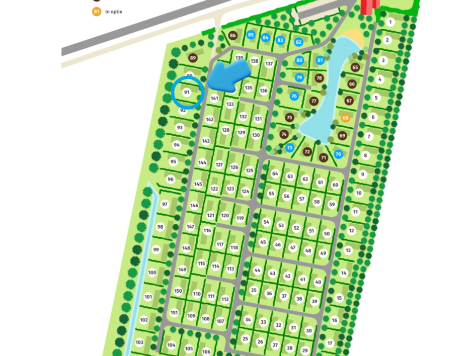Plategrond Zeelanderij 91