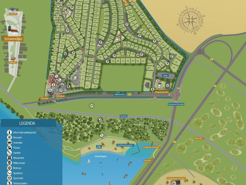 Strandloper plattegrond