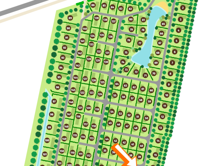 Zeelanderij plattegrond