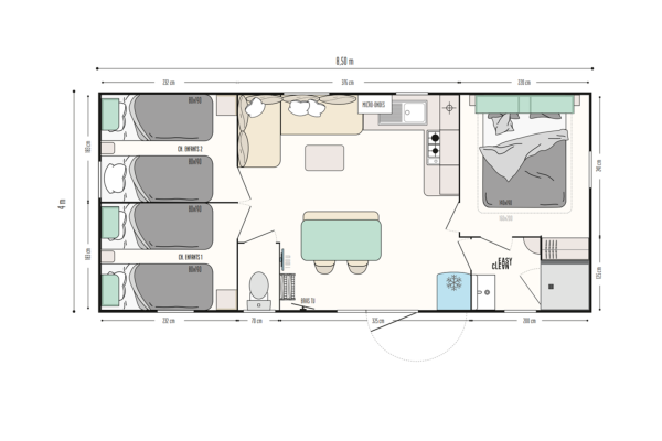plattegrond Super Cordelia 3